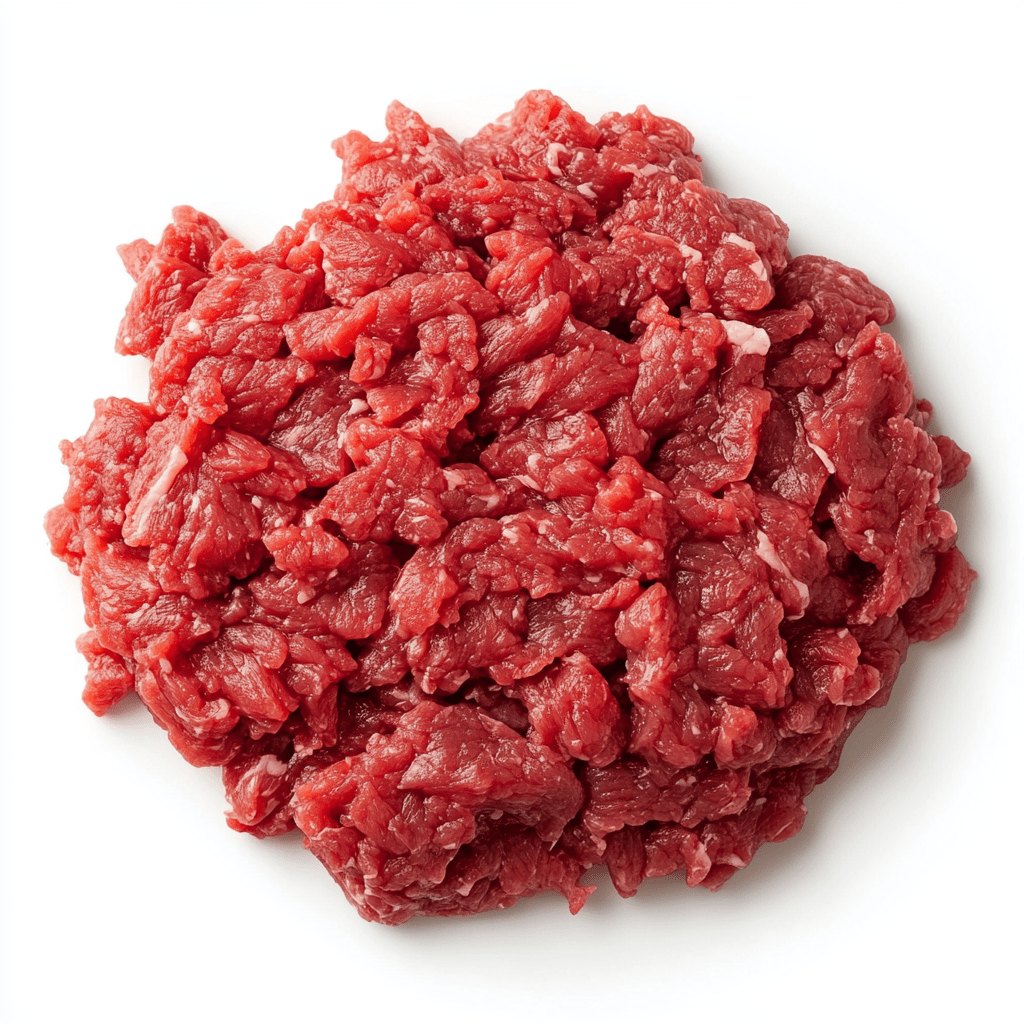 Fresh cultivated beef mince for cooking and meal preparation